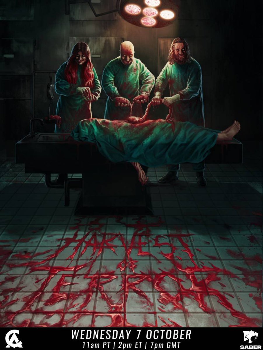 HorrorGameAward's tweet photo. Behind the scenes, the @HorrorGameAward team has been working away for months to bring you our first HARVEST OF TERROR Showcase.

We hope you enjoy the nearly three hour long showcase which includes 55 BRAND NEW WORLD PREMIERE TRAILERS which you won't have seen anywhere else.

We are truly honoured by the support and trust of each and every developer and publisher featured. We wouldn't be here without you!

Enjoy the show!

Your friends,

The Horror Game Awards Team!