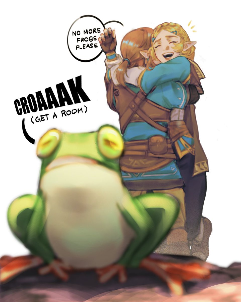 eggstoastnbacon's tweet photo. 🐸 #zelink https://t.co/FlO44SwK1T