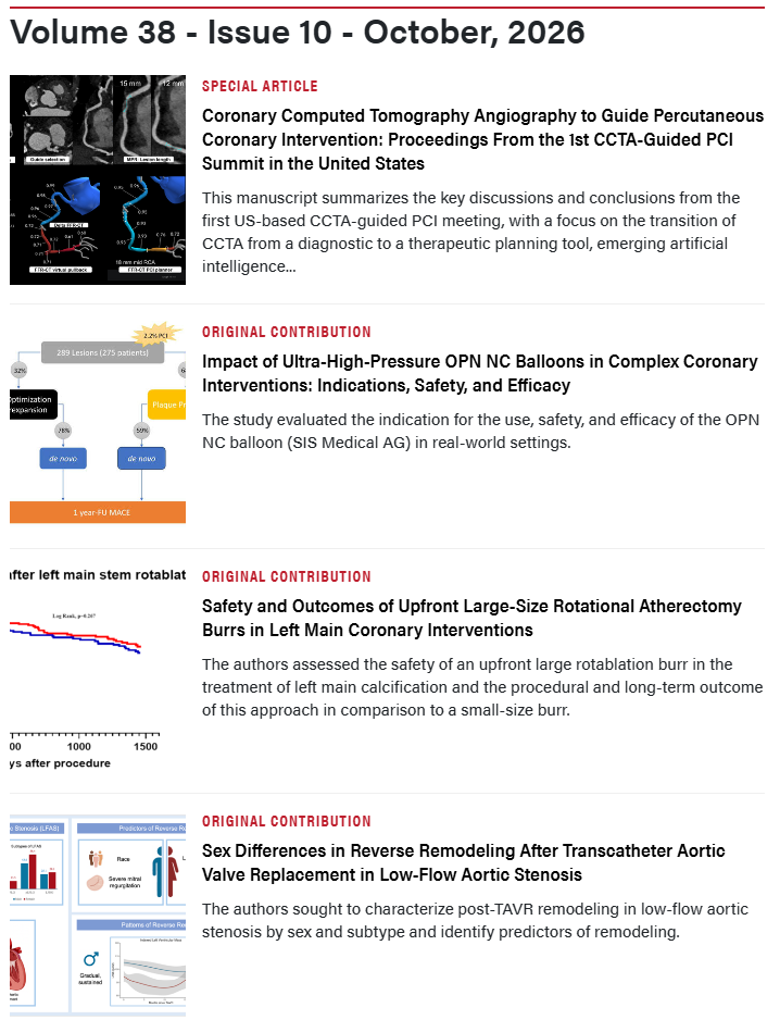 InvasiveCardiol's tweet photo. 📚 The October issue is out now! Read here: https://t.co/OmFZRdFZlI

@yadersandoval @Montyks3 @CamachoFreire @mohanedegred @nicodcs28 @AgstamSourabh @ktheod2005 

@DLBHATTMD #cardioTwitter #cardioX #cardiology #interventionalcardiology https://t.co/Adtp0Selag