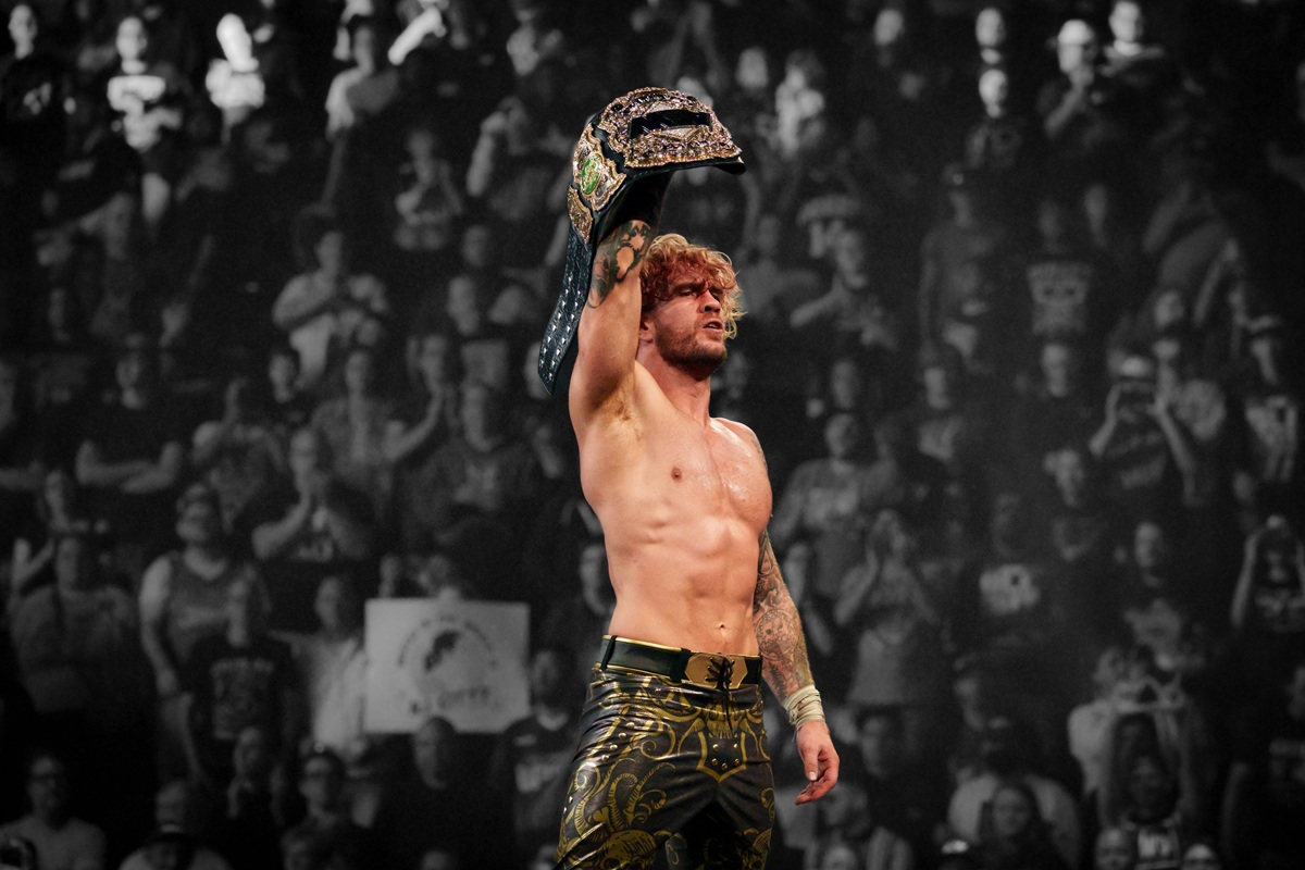 JessChizuru's tweet photo. • WILL OSPREAY AEW WORLD CHAMPION •
• DAY 58 • https://t.co/Yfn3oGS967
