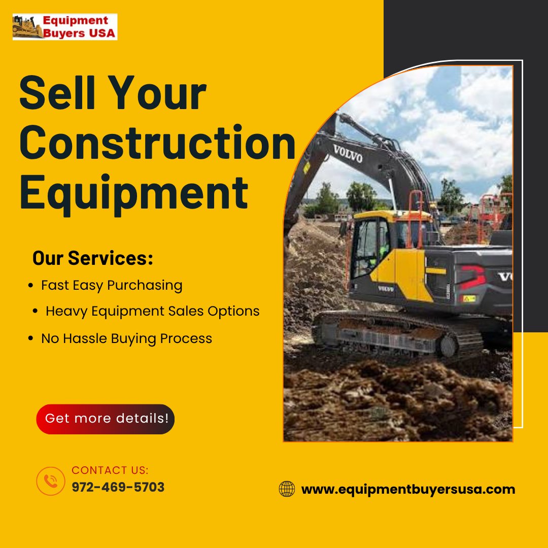 WhoOil's tweet photo. Sell Your Construction Equipment
From backhoes and bulldozers to cranes and excavators, we buy all kinds of machinery, no matter the quantity.
Visit https://t.co/pcNa36l41Y and turn your equipment into cash!

#whobuysconstructionequipment #ihaveconstructionequipmenttosel https://t.co/kDCkMO0yW7