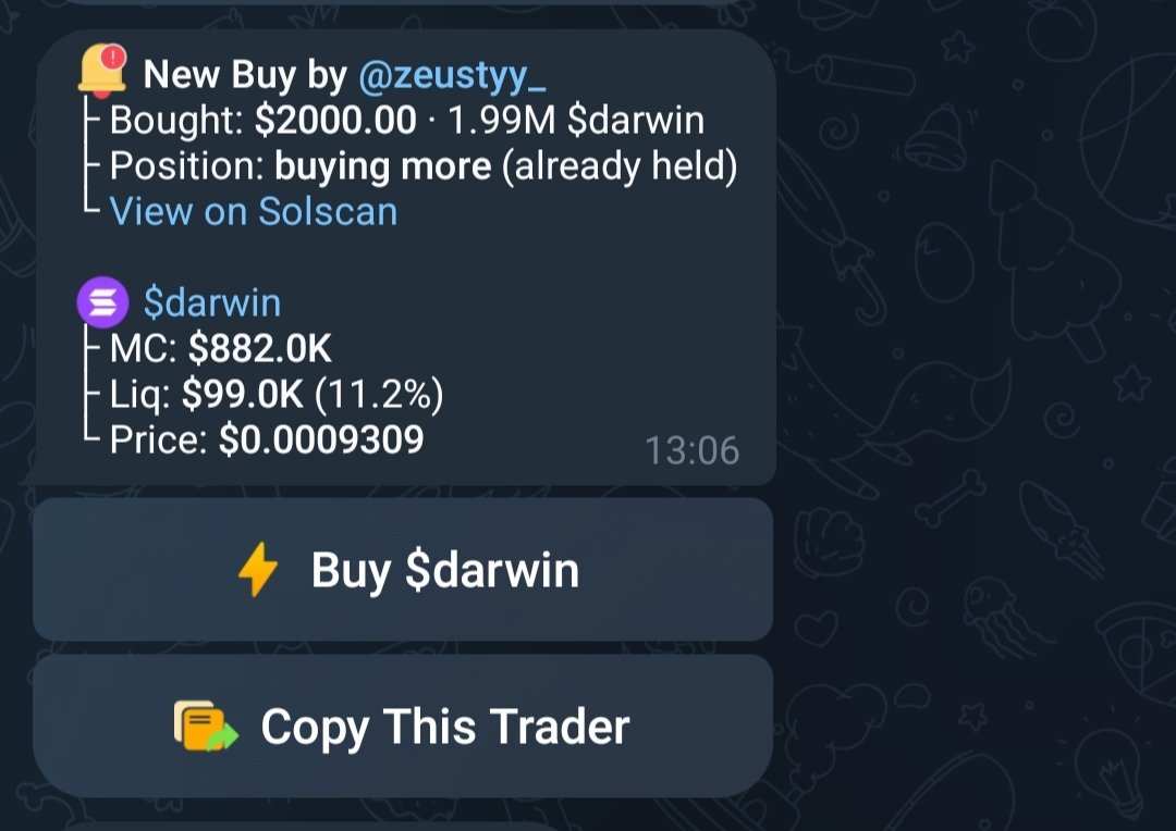 aniqardyy's tweet photo. Trader fomo yang sering gua ikutin dia cuma mau masuk kalo lagi kenceng, jadi notif dari dia gua manfaatin untuk open posisi LP

Alurnya gini:

Dia beli -> gua dapat notif dari bot @dawndottrade -> beli 30% -> 70% Open posisi LP

Botnya: 
https://t.co/pLi4bT49l4

Cara simple, karena gua males analisa..