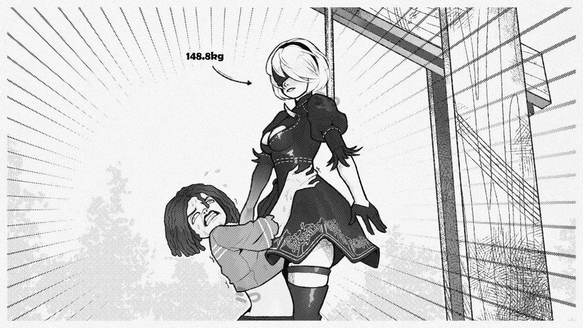 C3_laTooth's tweet photo. And then 2B died on first hook.

2B Elodie https://t.co/dSUs9lSiBS