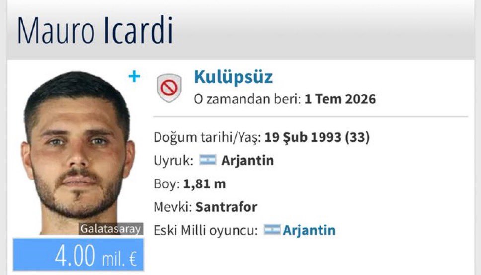 FahirEfendi's tweet photo. Yapı’nın, düzenin özeti gibi görüntü.. 

Uğruna penaltısız gol istatiskleri çıkardıkları, 2 yıl gs’yi şampiyon yaptıkları dedikleri icardi 33 yaşında kulüpsüz..

Dzeko ise 41 yaşında, ülkesini dünya kupasına, Schalke’yi bundesliga’ya çıkardı..

Gs’yi sadece yapı Şampiyon yaptı.. https://t.co/VmmYywceOU