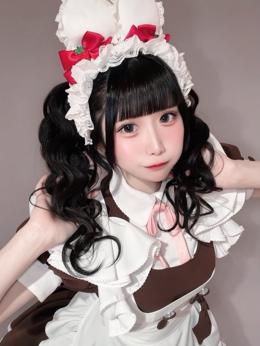 maid_mochina's tweet photo. ショートケーキのいちご担当⑅･⏦ﾟ♡ https://t.co/b6Dv311Y53