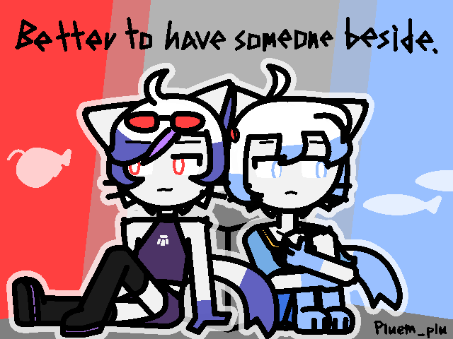 Pluem_plu's tweet photo. Drawing random cat furries 3 and 1 more:
Had to bring up Yonkats again didn't I?

#yonkagor #yonkagorFanart

Asking for idea for another cat furry again since I didn't months ago.. https://t.co/YTR4e8y056