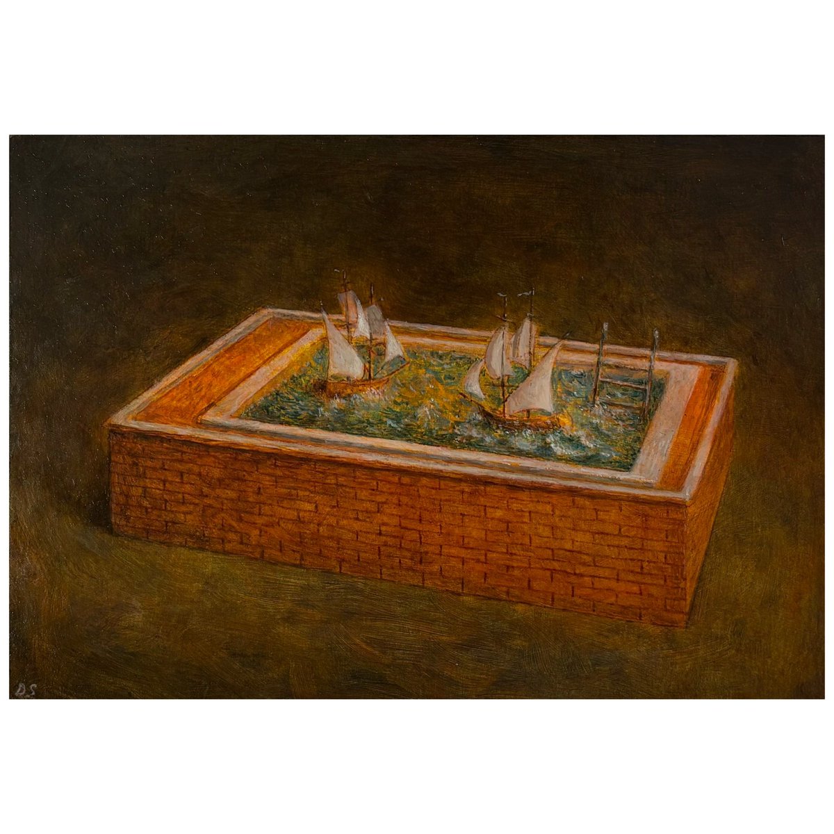 schofield72's tweet photo. A couple of newly finished paintings all oil on panel 21x15 cm destined for @openeyegallerye winter postcard show.
‘You Are The Ocean At Night’
‘The Mistaken Memory’
‘As I Wait For You ‘
#art #artist #scottishart https://t.co/NUlokktsXz