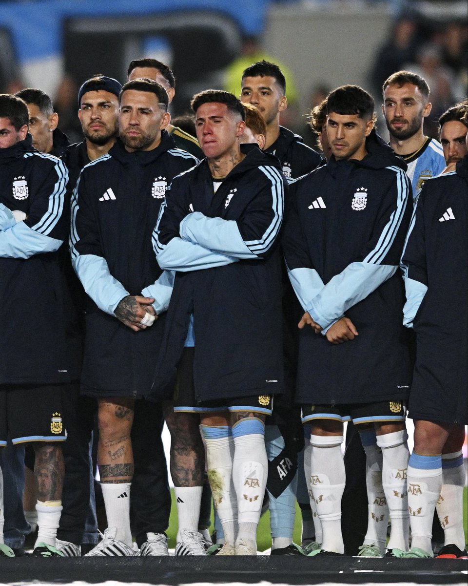 AFASeleccionEN's tweet photo. No words, we were all Enzo 💔 https://t.co/9qYS67GDxu