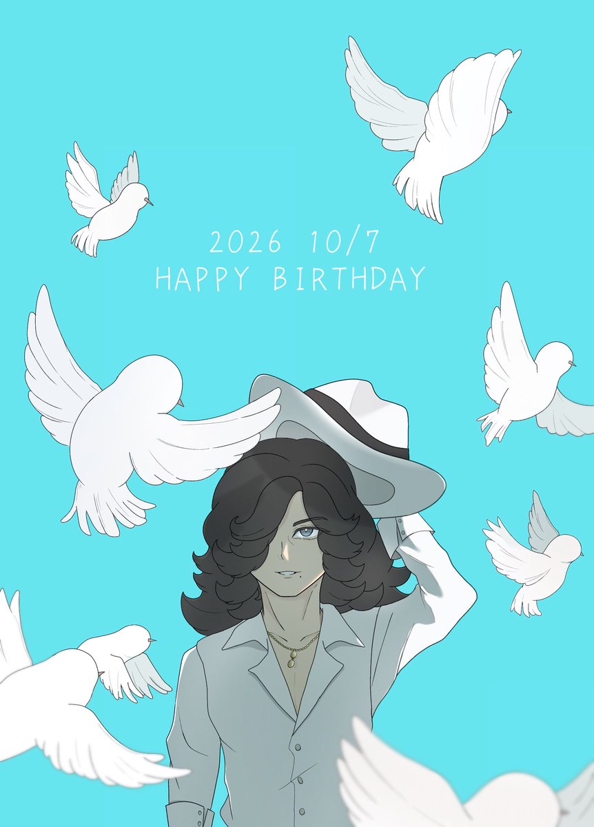 Fubuki__1007's tweet photo. ギリ間に合った！
櫂くんお誕生日おめでとう！！🕊️🩵 https://t.co/k6yMZSX8N1
