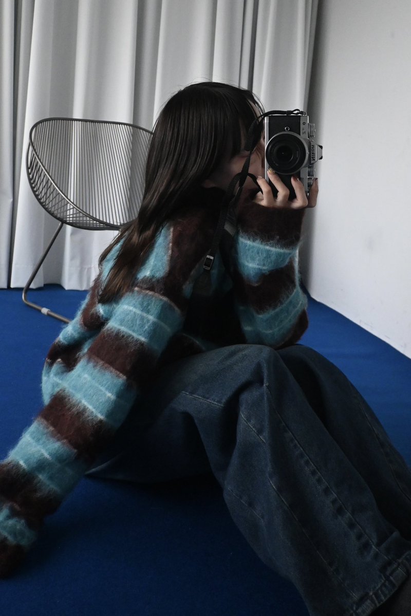 ika_tuyt's tweet photo. ブルーとブラウンのニットに一目惚れ🧶

#日常垢　#日常垢さんと繋がりたい https://t.co/MBAxNNiO5J
