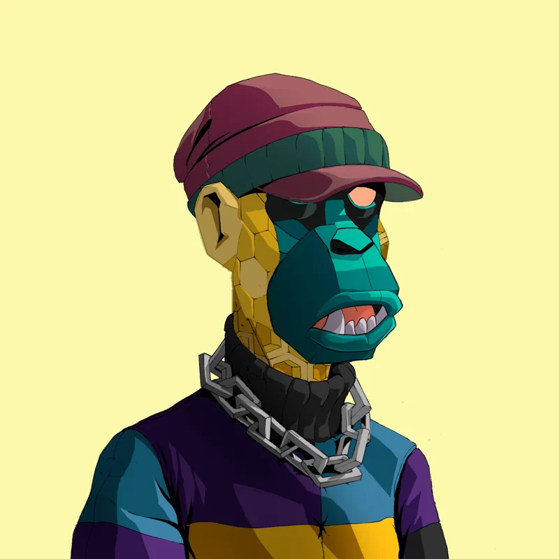 ValomCratch's tweet photo. The team over at @Primatesnft has been doing some serious cook'n in the kitchen and I'm definitely here for it.

I was blessed to win this chill Primate in a Discord giveaway a few days ago.

I'm going to keep my eyes open for opportunities to upgrade him in the Lab. https://t.co/cESjNKSXce