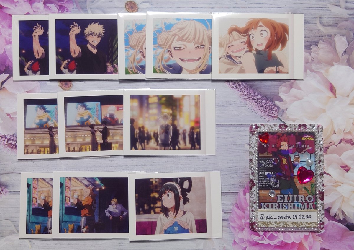 aki_ponta141230's tweet photo. 【交換】僕のヒーローアカデミア　ヒロアカ　ぱしゃこれ　More

[求]※画像➀参照
1枚➡1:19:23:24
複数枚➡6:11:14:31:35:50

[譲]※画像➁➂➃参照
2:3:4:5:7:9:12:13:15:17:21:22:25:26:27:28:29:32:34:37:38:39:43:44:48:49

※初回リトリン必読
※郵送 https://t.co/D70xwx1amz