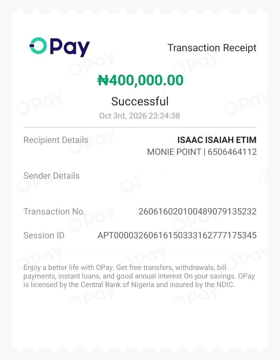 Aiwithpoonam's tweet photo. 400k credited.  Clear your bills and give thanks to God. 

Who's next?

Repost fast and drop AZA https://t.co/urQoxzg6bs