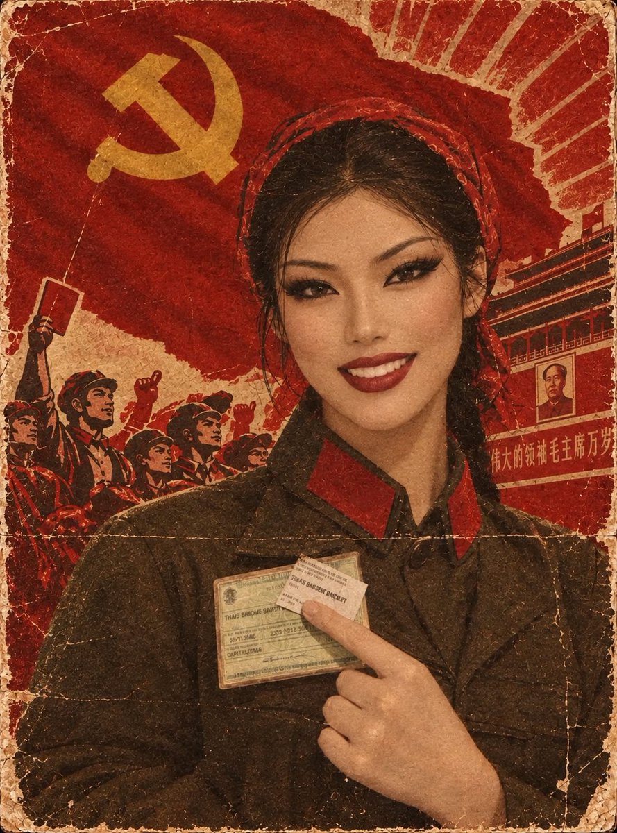 gabrereu's tweet photo. @wk_haunted que interessante ela lembra minha vó chinesa que lutou bravamente na revolução cultural na china https://t.co/pM60ib2EjV
