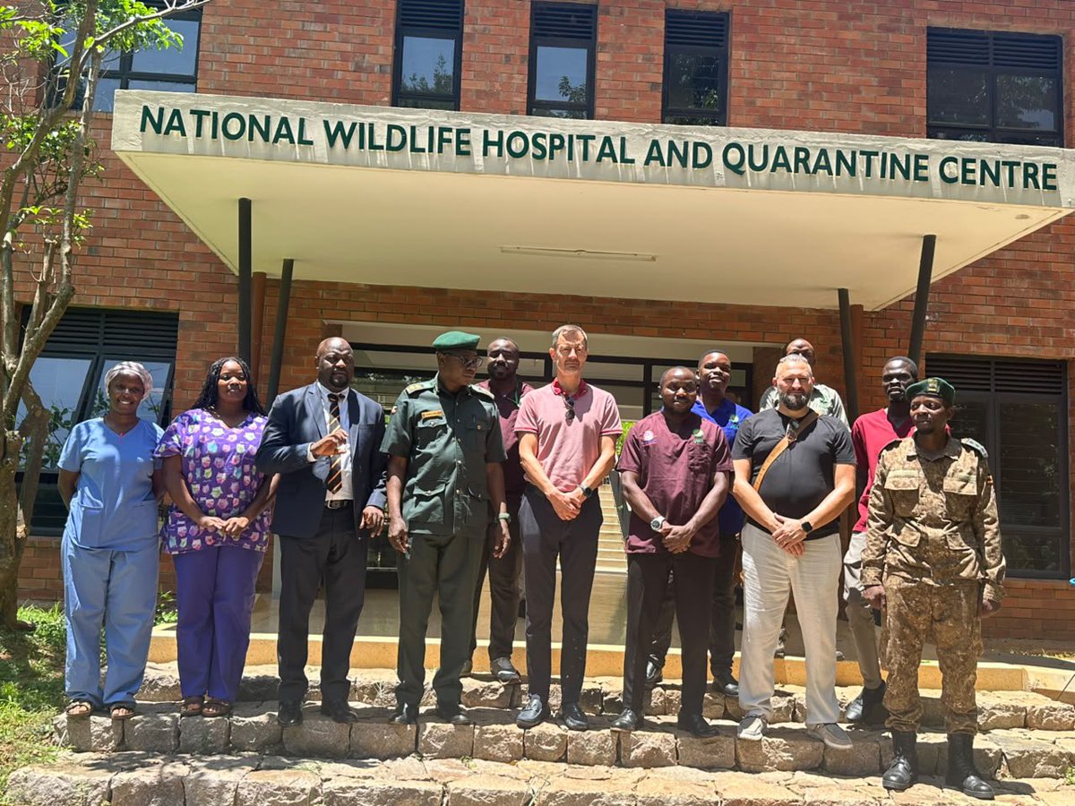 ugwildlife's tweet photo. Former Slovak Prime Minister H.E. Eduard Heger visited UWEC for a behind-the-scenes tour @UWEC_EntebbeZoo. He also planted a tree, symbolising his commitment to conservation and environmental stewardship. #VisitUganda https://t.co/bxMtMXCUrX
