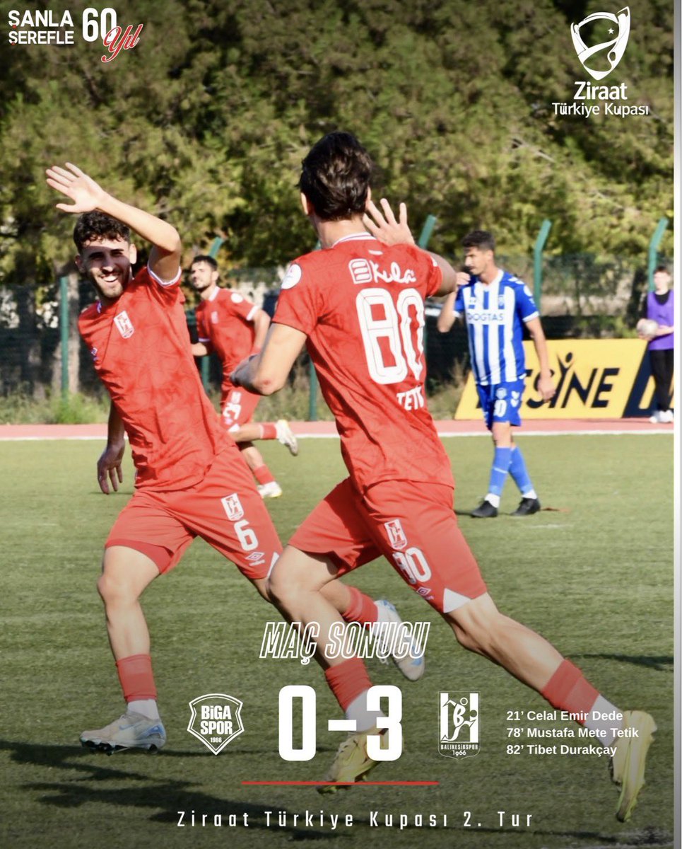 RedWhite_1966's tweet photo. MÜCADELE İSTEK SONUÇ. Balıkesirsporumuz 3-0biga https://t.co/JNBHRWsomm