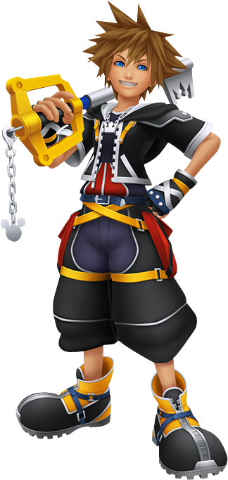 Ridenki1's tweet photo. Percebendo que conforme os jogos passam, a roupa do Sora vai ficando mais e mais escura https://t.co/qvgujkvMVp