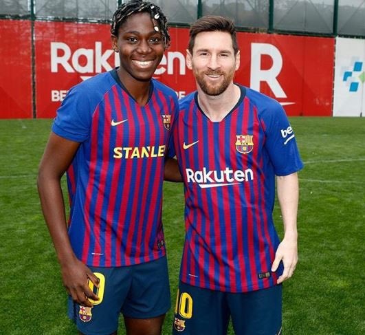 AOAcademy's tweet photo. Happy International Retirement, Lionel Messi. 🐐 

You have inspired generations of footballers, both Male and Female, around the world. Thank you for everything you have given to the beautiful game. 💙 https://t.co/ntufxsExCu