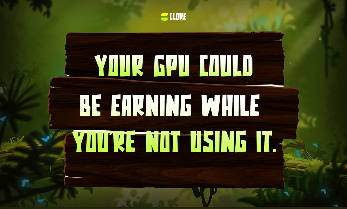 CloreTech's tweet photo. A gaming GPU can spend most of the day doing nothing.

Clore lets hardware owners list their machines, choose their hourly rates, set availability, and earn from capacity that would otherwise remain idle.

Idle hardware becomes useful infrastructure. https://t.co/1rvQSNwj1P