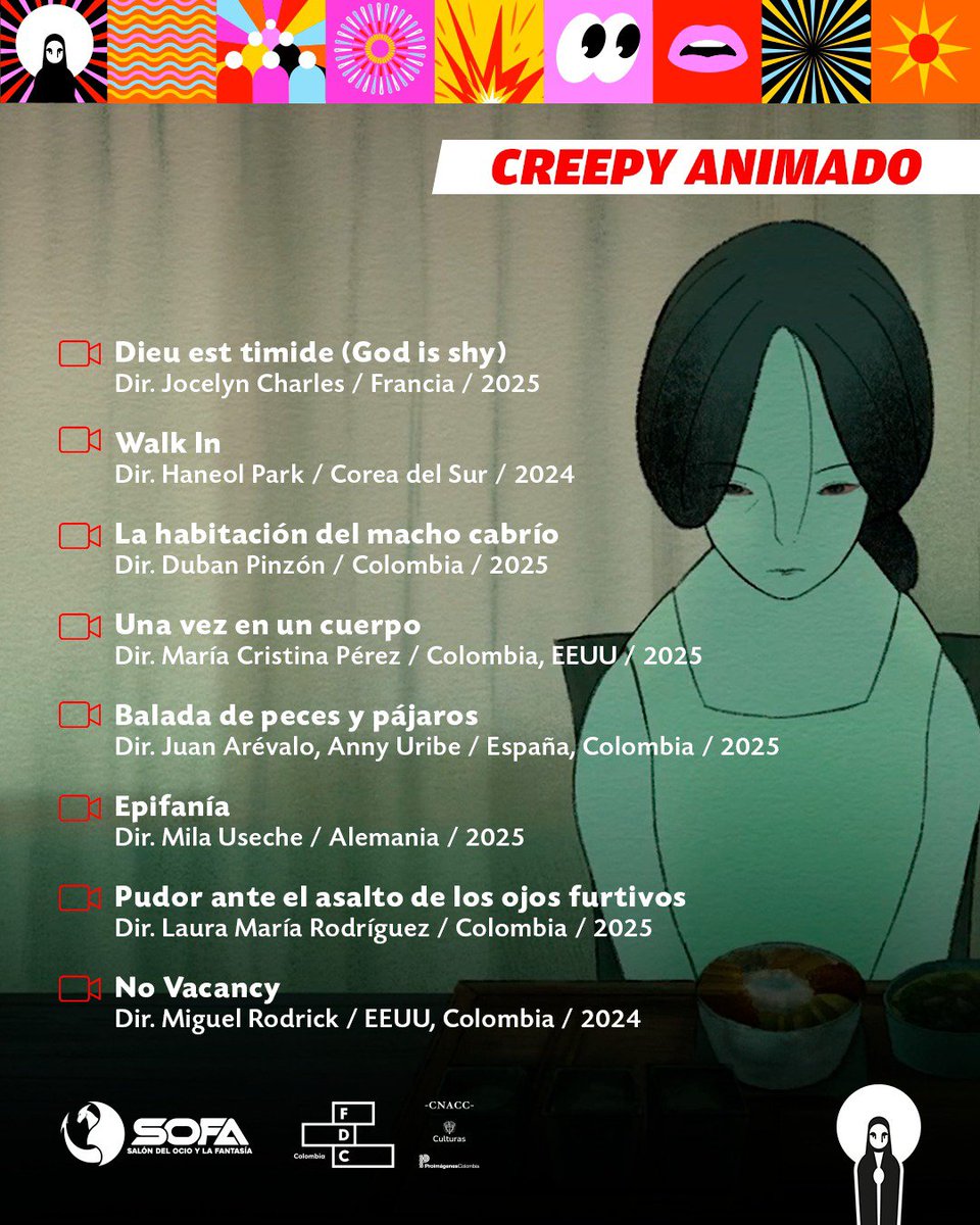 bogoshorts's tweet photo. @universoSOFA @Proimagenes 👻 Creepy Animado — animación inquietante, extraña y oscura.

🧟 Monstruosidades — criaturas, cuerpos y presencias que desafían lo cotidiano. https://t.co/f9SChUksTA
