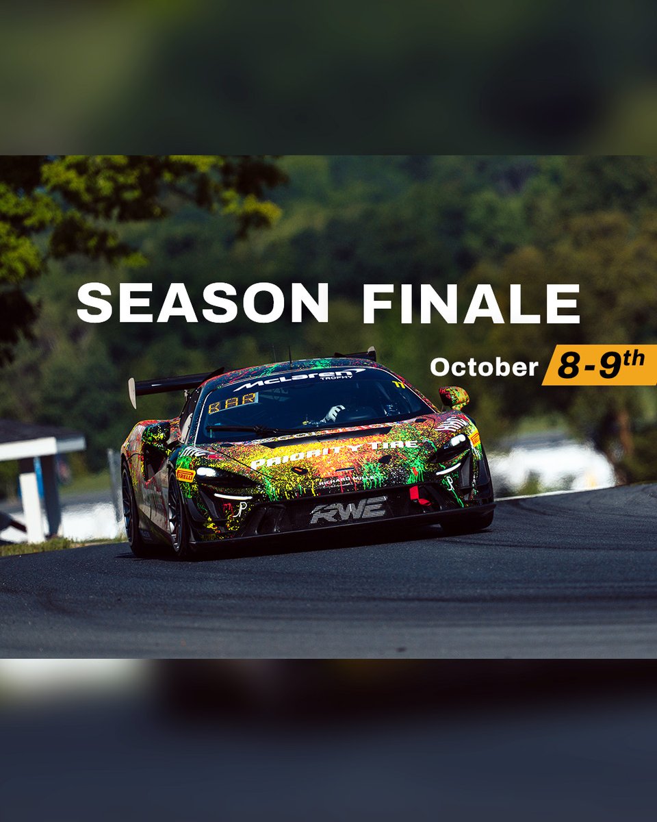 prioritytire's tweet photo. 2 drivers, 1 car, and 1 goal🏁

Finish the season finale in the best way possible!

Tommy, Edmond, RWE, let’s do it🏎️

#McLarenTrophyAmerica #Indianapolis #MovingWithYou https://t.co/DYMv0zF7hF