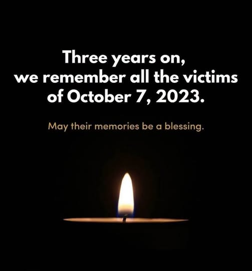 mngop's tweet photo. May the memories of all the victims of October 7 be a blessing. #NeverForget🕯️ #October7 https://t.co/UJ91Nnom4t