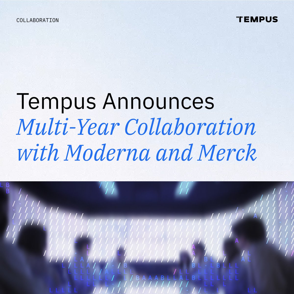 Tempus — #ESMO26 infographic or slide