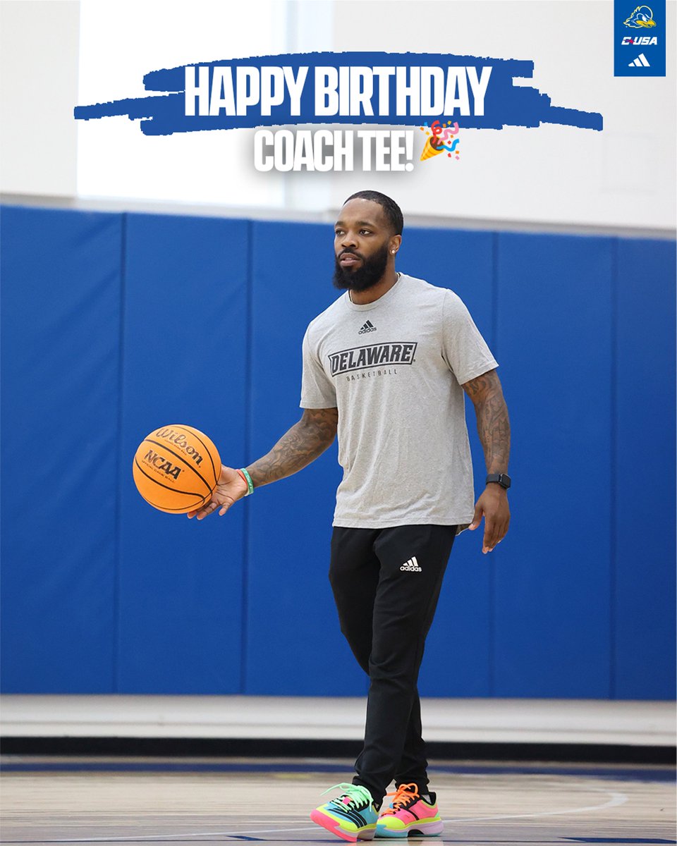 DelawareMBB's tweet photo. Happy Birthday, Coach! 🎊 https://t.co/7lHYCitZpX