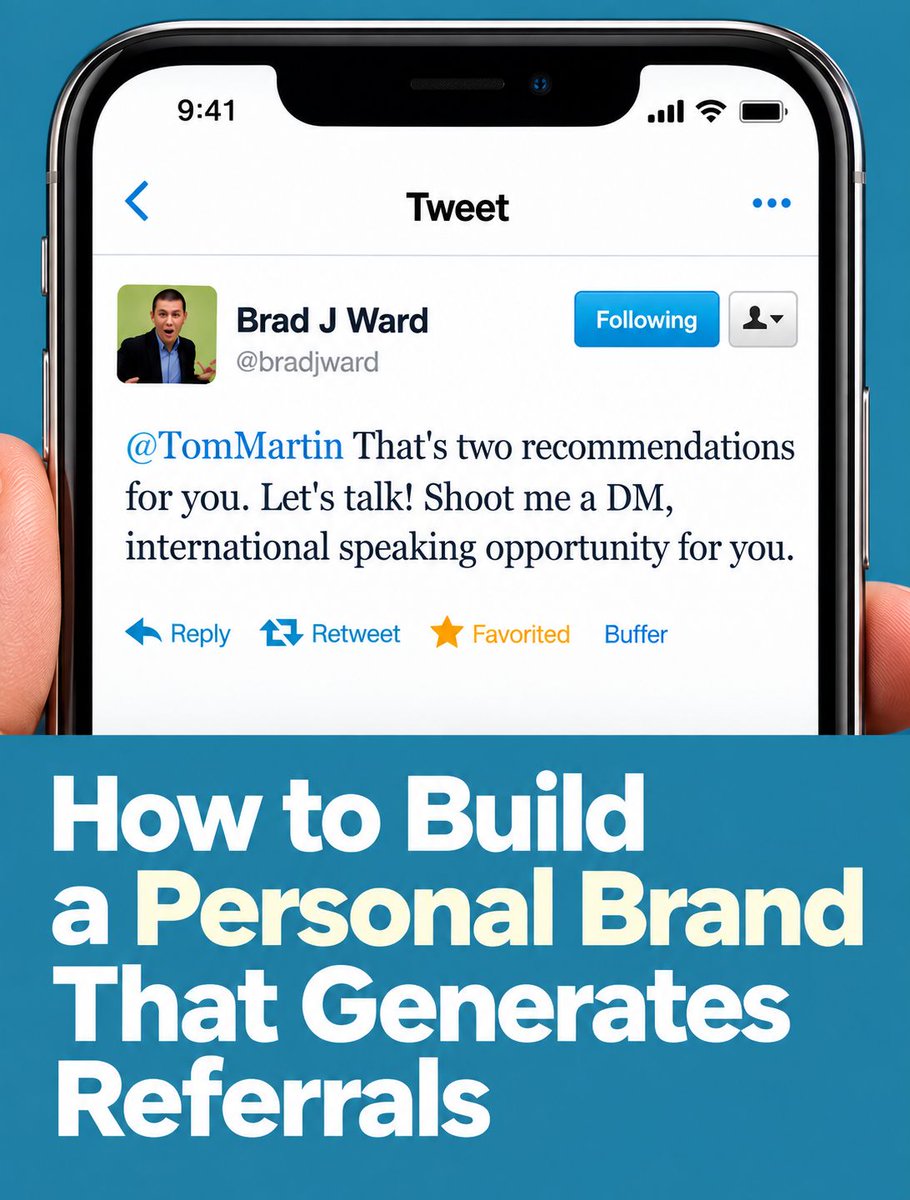 TomMartin's tweet photo. Ever landed a dream gig from someone you barely know? I did—thanks to a single, unforgettable line about what I do. If a stranger had to pitch you at dinner tonight, would your one sentence be the one they repeat?

https://t.co/LgqZg30DCh https://t.co/8aLfO7aWwo