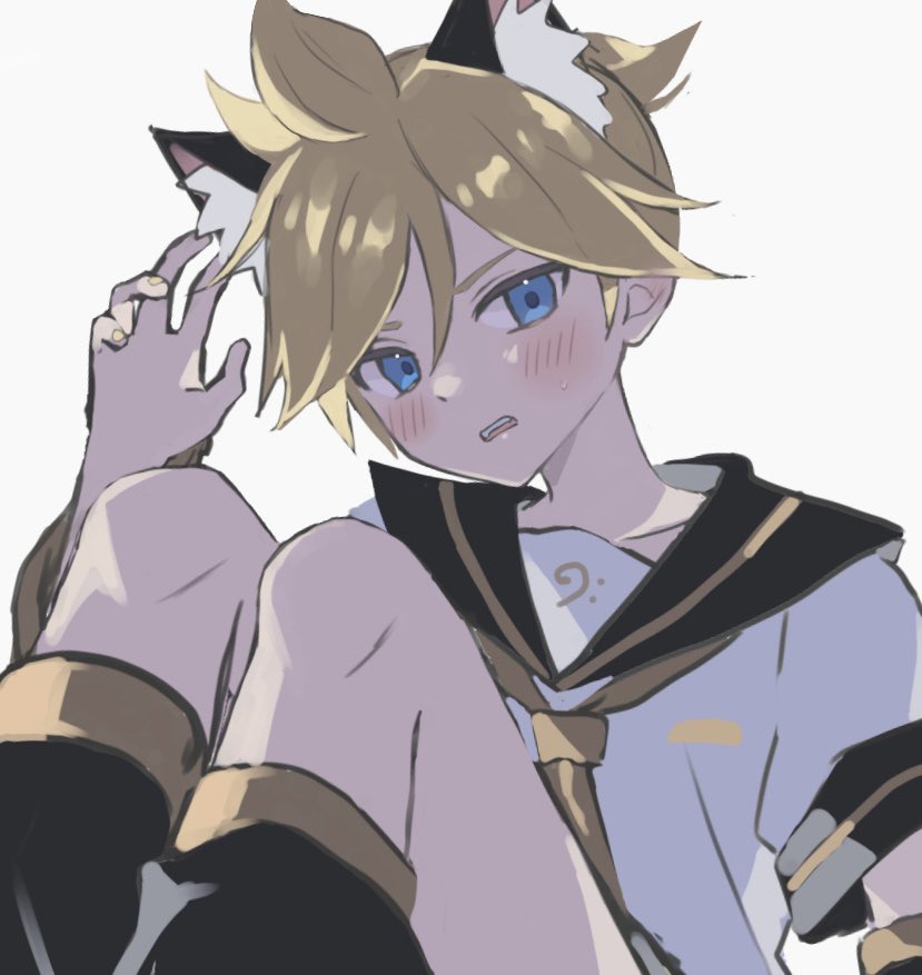 kimagudayo's tweet photo. …これ、ホントにつけなきゃダメ？
#鏡音レン https://t.co/prRNCDLgiY