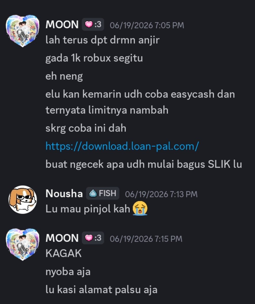 Aetheyric's tweet photo. Buat kalian yang kenal Fatmawati Alfa, tolong bilang buat bayar utangnya. ga bakal takedown muka ini sampe dia bayar dan nyelesain semuanya. 

Special tag tukang ngutang : 
@esskinno 
@moonshye
@alve1xu https://t.co/LG0b1DDp24