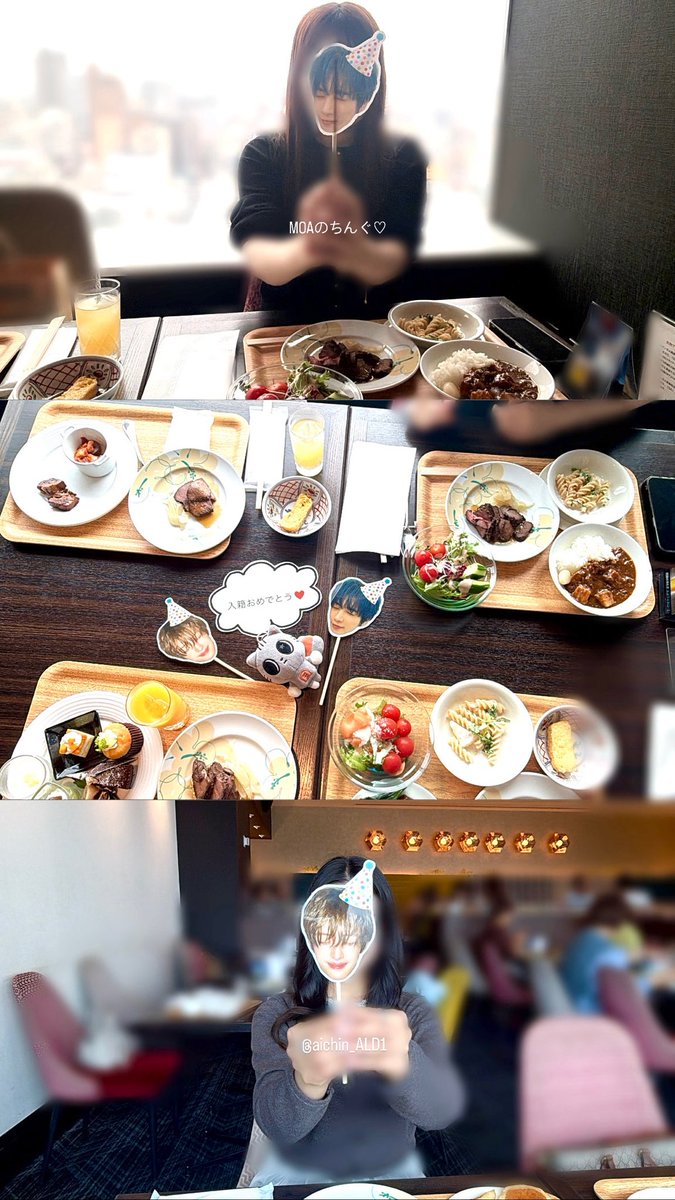 aichin_ALD1's tweet photo. MOAのチングの入籍祝いを
サンヒョンくんと(テヒョンと)してきたっ💓
ヒョンズ！ㅎㅎ

喜んで貰えてよかったよ〜🥰

サンヒョンくんのアクスタに
iPhone当てて見て？って言うと
今時のアクスタすごいって
驚いてた😹ㅋㅋㅋㅋㅋㅋㅋㅋㅋ
(布教は忘れない👍✨ㅎㅎ) https://t.co/yBvmOeWczZ