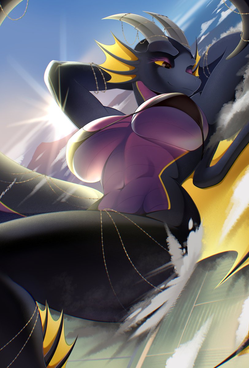 Paprika_Artist's tweet photo. Cloud Watching

#Macro #size #macro #macrofurry #citydestruction #growing #transformation
#dragon #dragoness https://t.co/hoMC2pqWOn