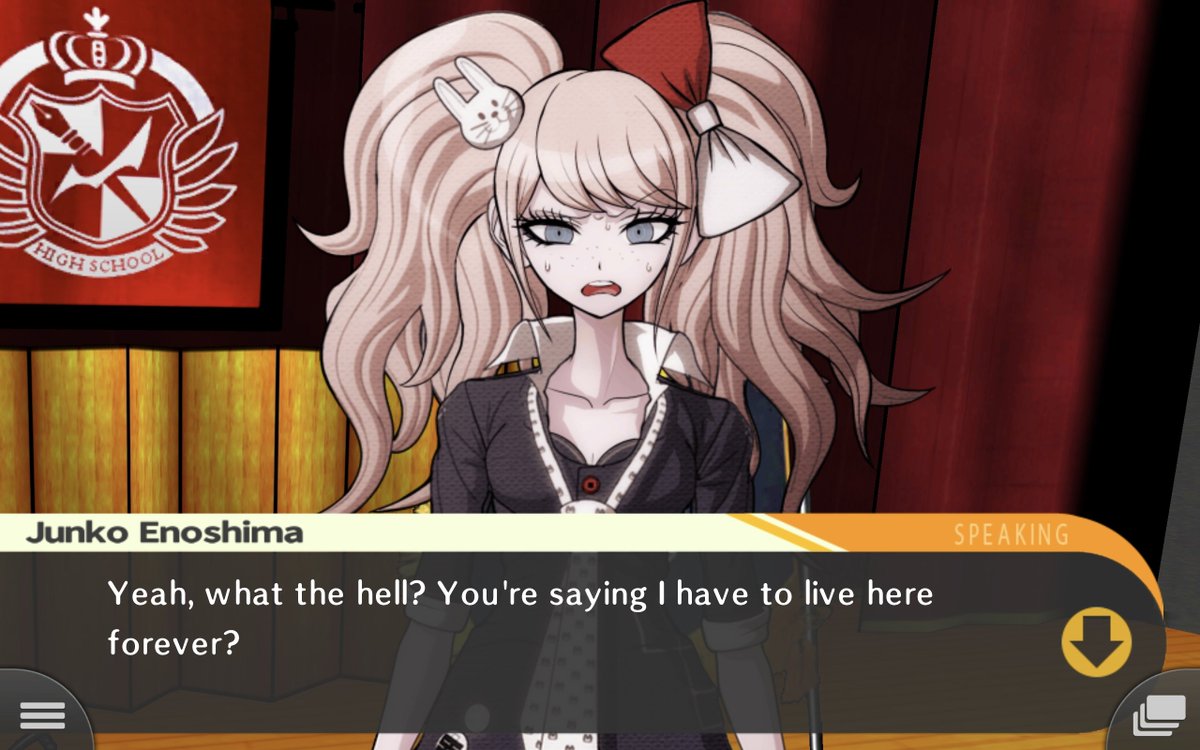 nuisunday's tweet photo. after larping for billions of years we finalyl meet, junko enoshima.. https://t.co/uh6xz8riUT