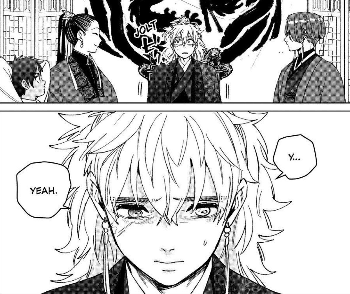 wbfess's tweet photo. WB! WARNING SPOILER MANGA 231

Meleng dikit Nirei ini mah https://t.co/opBhdoOF04