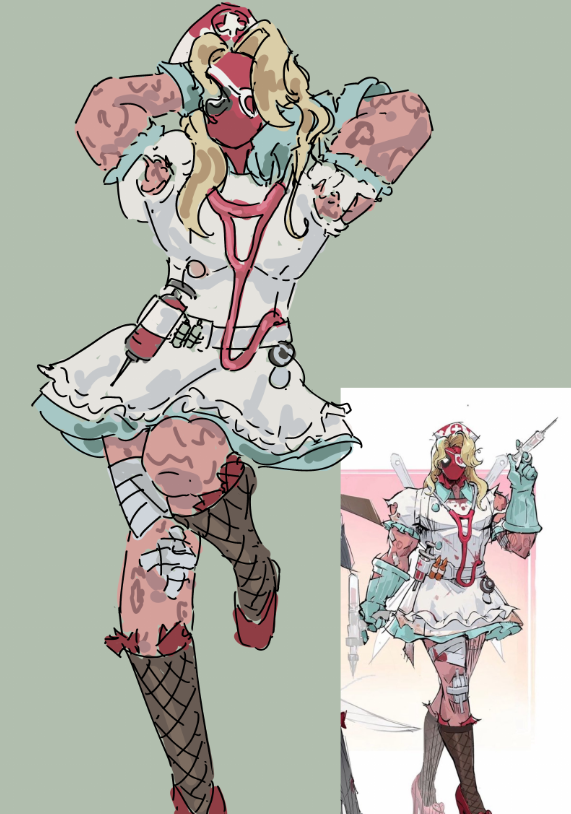 Th3StarvingArt's tweet photo. he is so girly pop I love him #deadpool #MarvelRivalsㅤ https://t.co/cuDLgTAfql