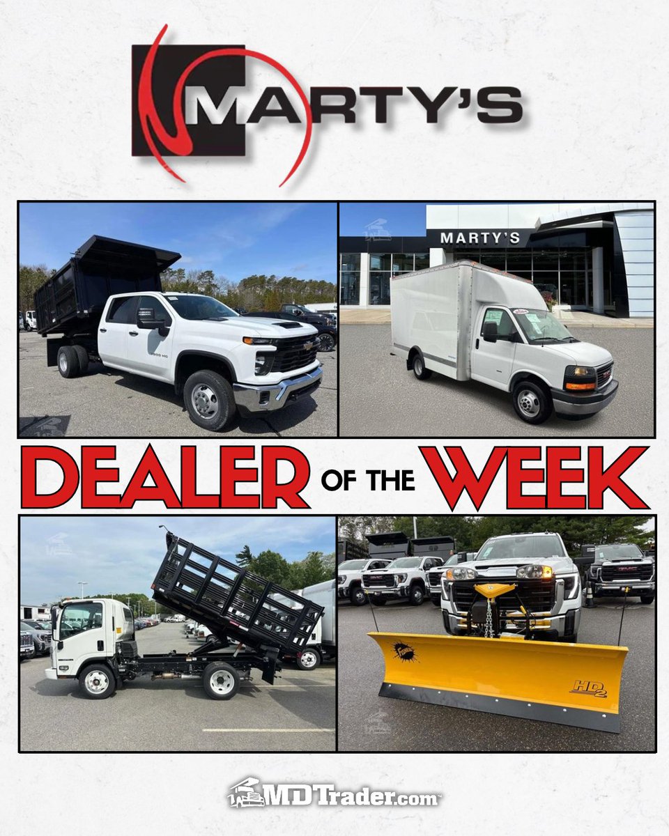 MDTraderdotcom's tweet photo. Dealer of the Week: Marty's!

Looking for a dealership that puts customers first? Marty's has built its reputation on quality vehicles, trusted service, and family-owned values.

Check out their inventory!
🔗https://t.co/Y5juUjNzMB
🔗https://t.co/YxRpi4aB0q https://t.co/BHkBGhbsp7