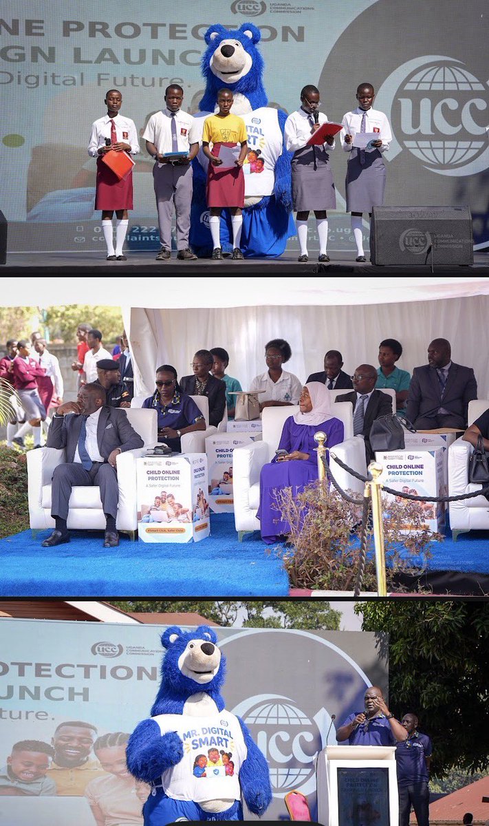Namanyaluc's tweet photo. It wasn't just a launch, it was a lesson for life.
At Kololo, @UCC_Official reminded students - Be careful who you engage with online, and always talk to a trusted adult when at risk.
A great day it was!
#GildenPosts
@ConsumerUCC
@GoldenPosts1
@GideonSsekidde
@Kanyonyi_ https://t.co/taLLFbNboO