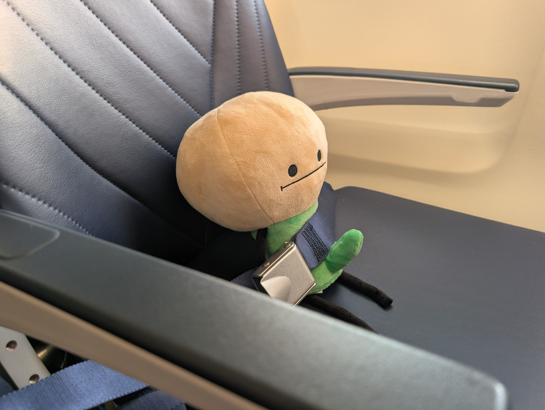 Explosm's tweet photo. He is on his way to NEW YORK COMIC COM and he is happy to see you. Be the first to get our newest plushies. https://t.co/4qKkTY3bTa