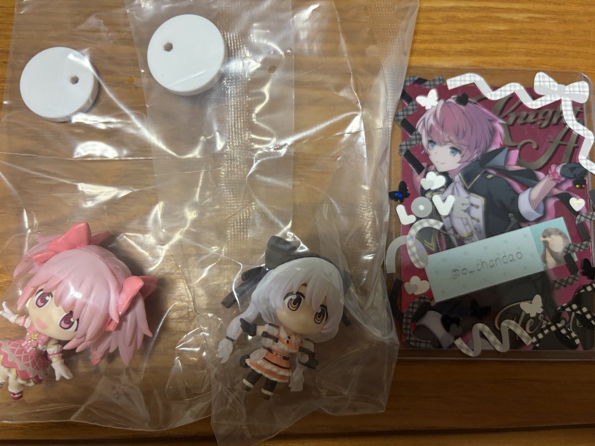 o_chandao's tweet photo. [交換]劇場版　魔法少女まどかマギカ
ワルプルギスの廻天　まどマギ 食玩collection コレクション フィギュア

譲)まどかorなぎさ
求)ほむらor京子

郵送での交換です✉💕
ガムは切り取らせていただきます。

検索からでもお気軽にお声掛けください🙇🏻‍♀️,, https://t.co/4pNLXPoIKr