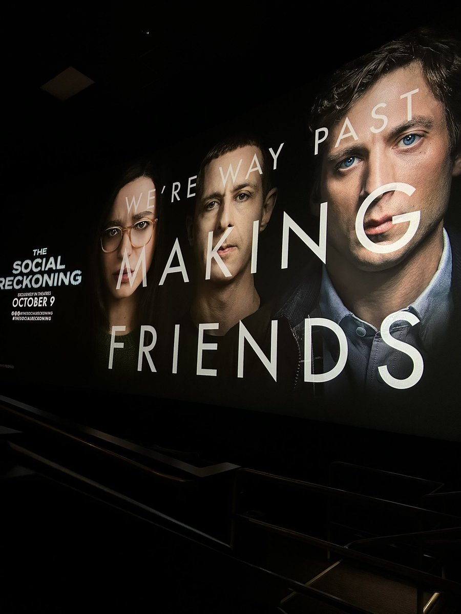 Kellvin_Chavez's tweet photo. Really enjoyed THE SOCIAL RECKONING. Very eye-opening seeing what was allegedly happening behind closed doors at Facebook, especially the manipulation involving Instagram and its impact on kids.

Jeremy Allen White was excellent, Mikey Madison was great and Bill Burr was a standout. I just wish we got more Zuckerberg.

Better than The Social Network? No. But it’s a damn good companion piece and definitely worth watching.

8/10 🍿

#TheSocialReckoning #JeremyAllenWhite #MikeyMadison #BillBurr #MovieReview #Movies