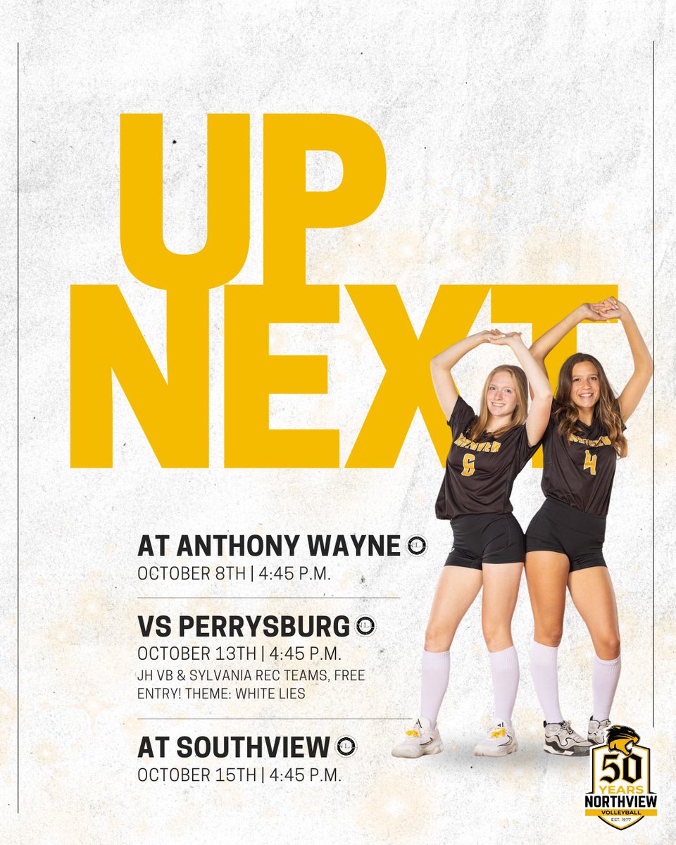 NVHSVBALL's tweet photo. There's only 4๏ธโฃ matches left in the regular season - 2 at home and 2 on the road for Team 50
#GoCats #PointNorthview #NVVB #Numbers https://t.co/vGBSsnzoVW