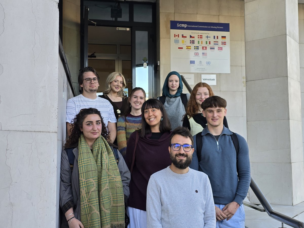 TheICMP's tweet photo. Interns from the @PCRCBiH  visited ICMP’s office in Sarajevo to learn more about ICMP’s work in the Western Balkans, where ICMP has assisted states in accounting for more than 75% of the estimated 40,000 people who went missing during the conflicts in the former Yugoslavia.
The discussion also focused on ICMP’s global mandate and its role in supporting countries to address the issue of missing persons.