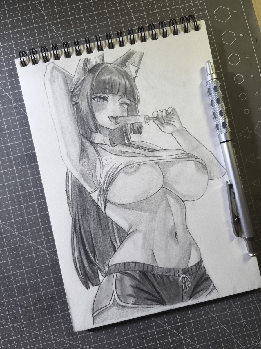 LGabut61859's tweet photo. Drawing Miyabi full version 🥵 #drawingㅤㅤ #art #miyabihoshimi #ZenlessZoneZero‌ #zzzeroㅤ https://t.co/gVwZVXj8r9
