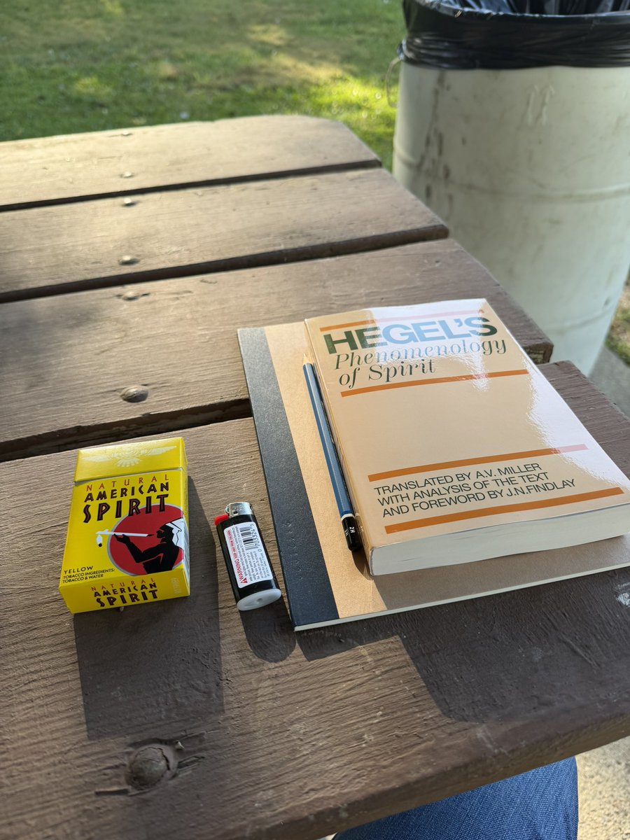 normangnosis's tweet photo. #LARPing
I can’t help but feel the performance… reading Hegel, smoking American Spirits (very autumnal), and drawing trees.
This is praxis. https://t.co/40YYPoONyR