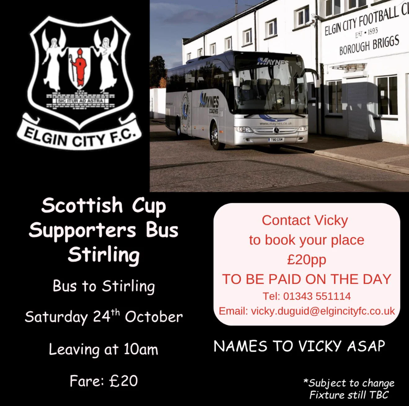 Elgin City F.C. on X: 