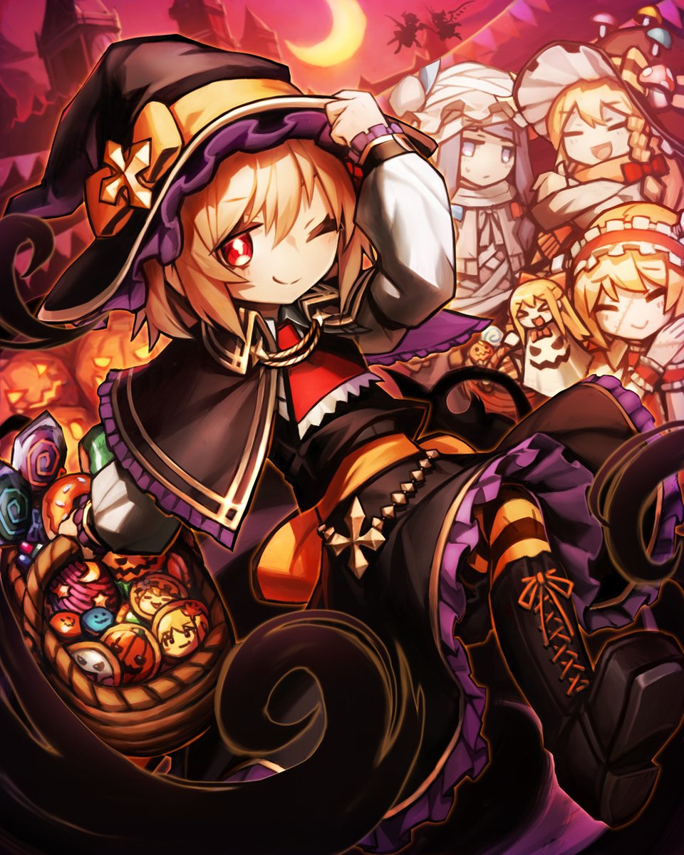 Spark621x's tweet photo. #毎月七日はルーミアの日
今月はハロウィンで魔女なルーミア！ https://t.co/fin8SvepPA