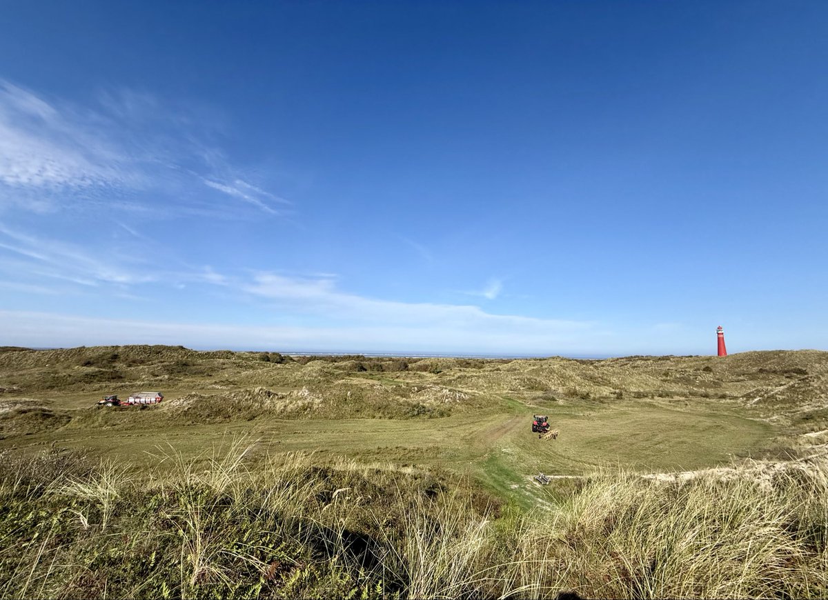 TalsmaC's tweet photo. Maaien duinvalleien #Schiermonnikoog https://t.co/Tm1wS9aQbS
