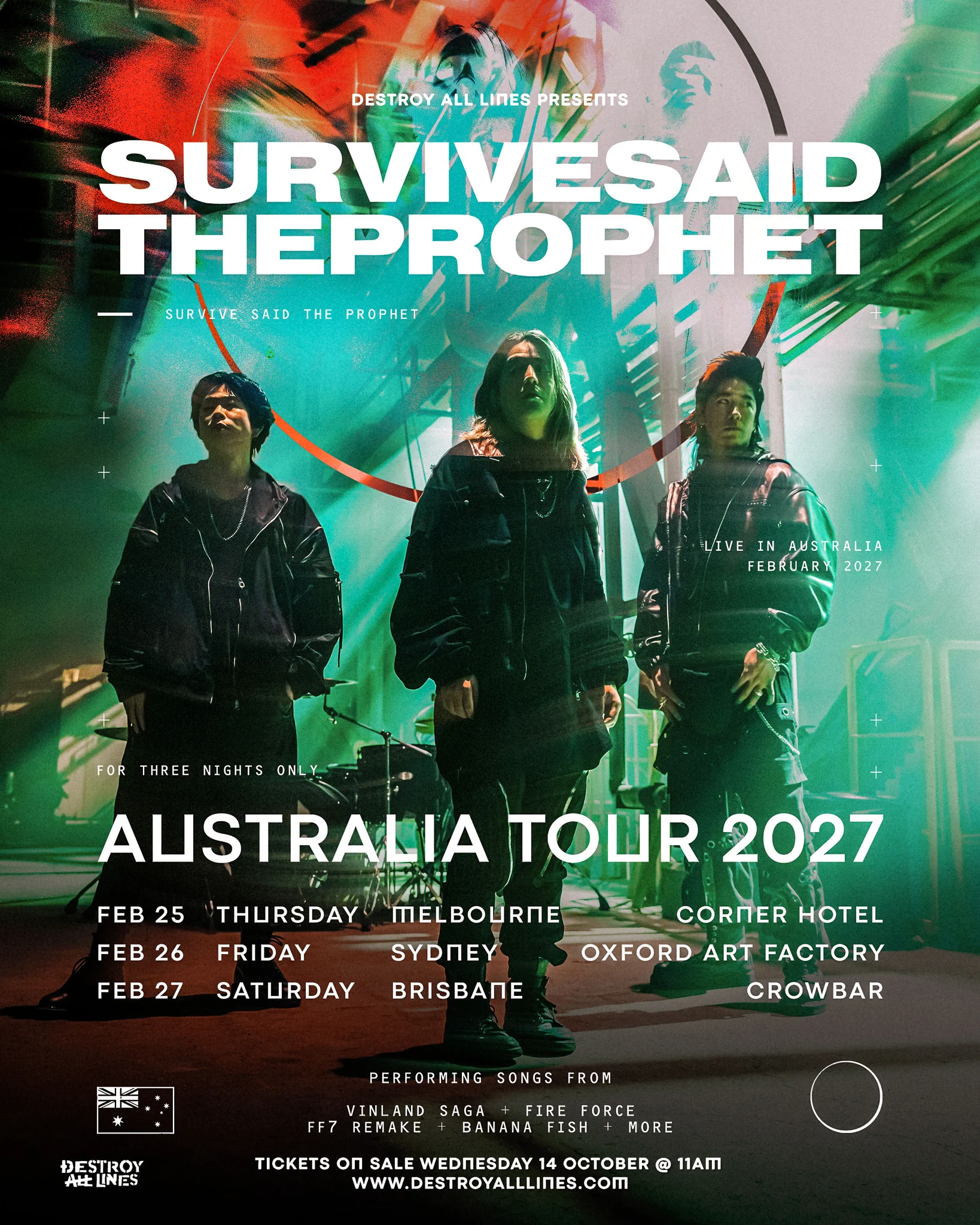 Survive Said The Prophet サイン入りポスター 額装 Survive Said The Prophet on X: 