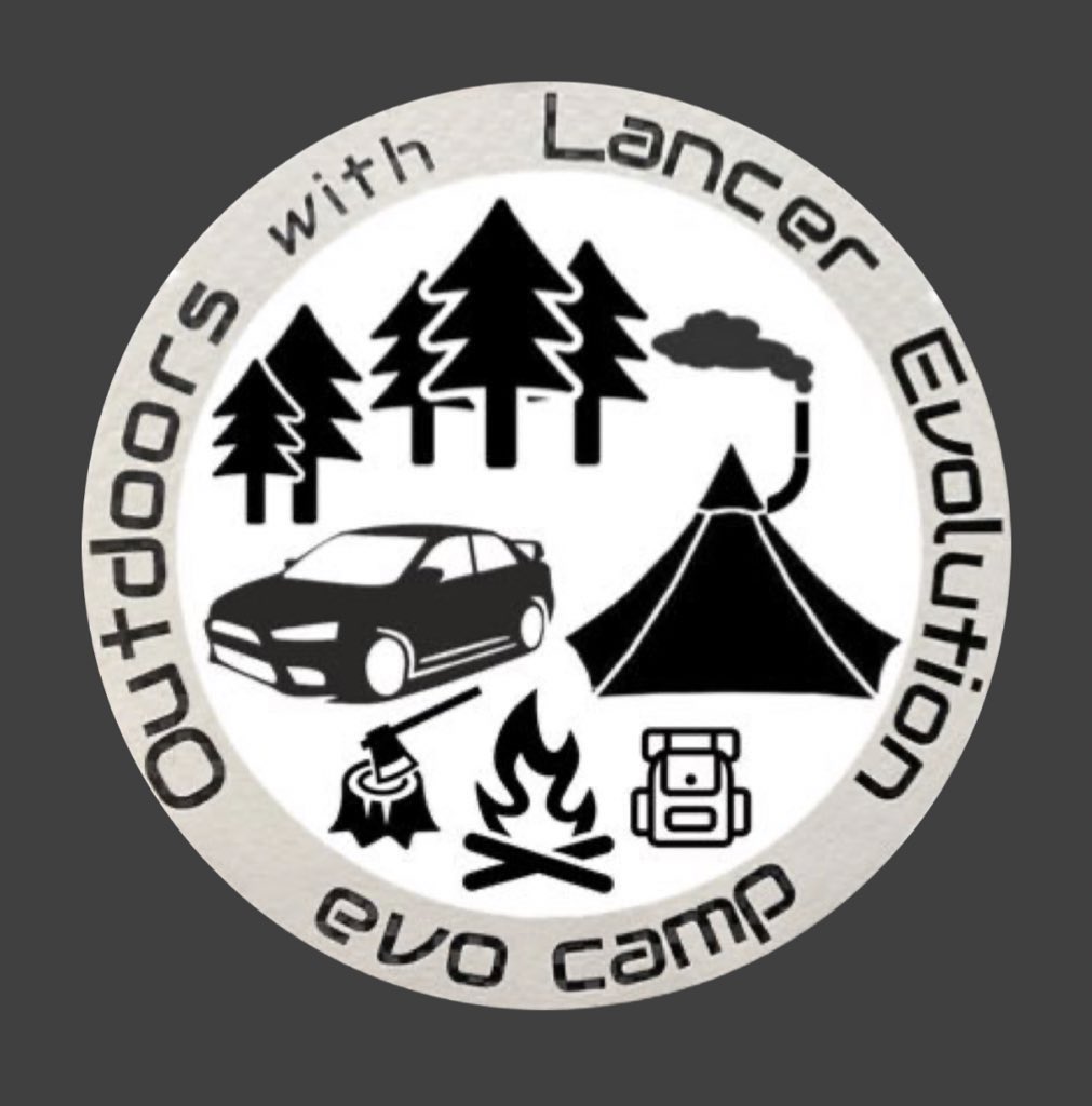 EvoXcamp's tweet photo. ワテクシ、以前は三菱のランサーエボリューションXという車でキャンプをやる『えぼキャン△』をやっておりまして

今とは違って結構な荷物でのオートサイトスタイルがメインでした https://t.co/XJ1kODlk0w